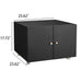 Giga office copier cabinet with two steel doors, mobile pedestal stand for printer and file storage in a modern workspace.