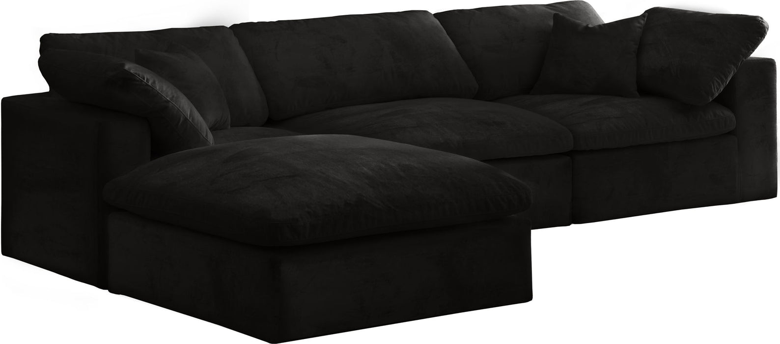 Cozy - 4 Piece Modular Sectional With Chaise