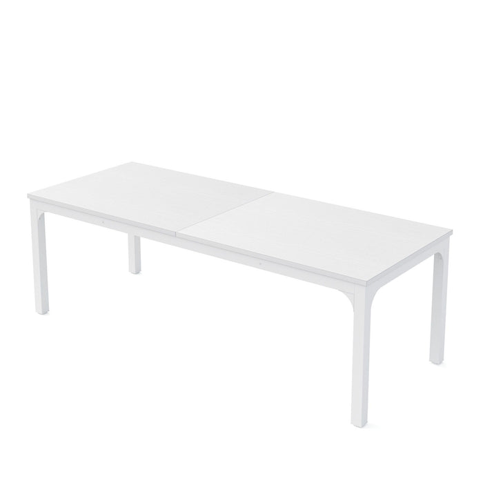 46" Solid Wood Dining Room Table - White