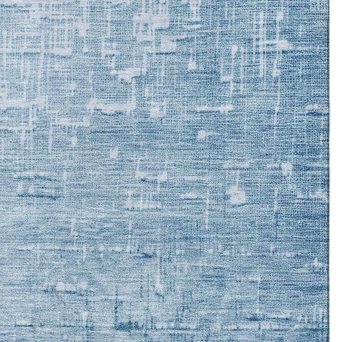 10' X 14' Ombre Washable Area Rug With UV Protection (683351) - Blue / Gray / Charcoal