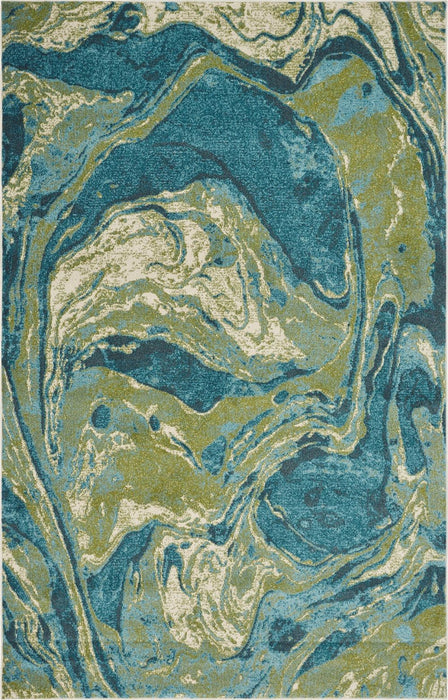 8.3' x 10.2' Shag Area Rug - Multicoloured