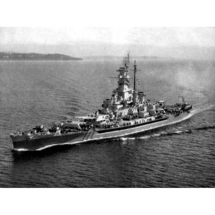 Hand Painted Model Boat (624291) - Gray