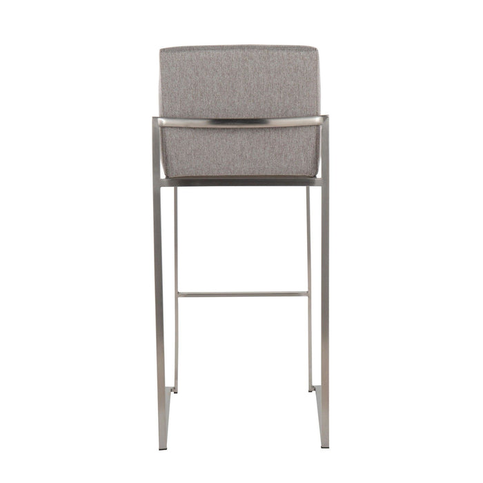 Fuji - High Back Upholstered Barstool Set