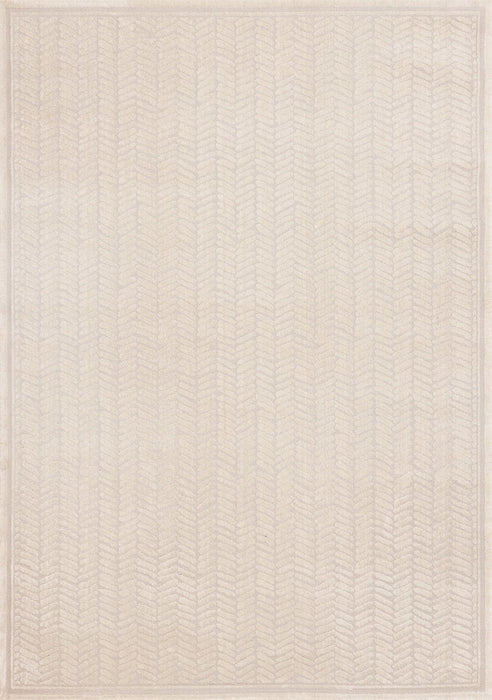 8' X 11' Chevron Area Rug (661313) - Beige / Cream