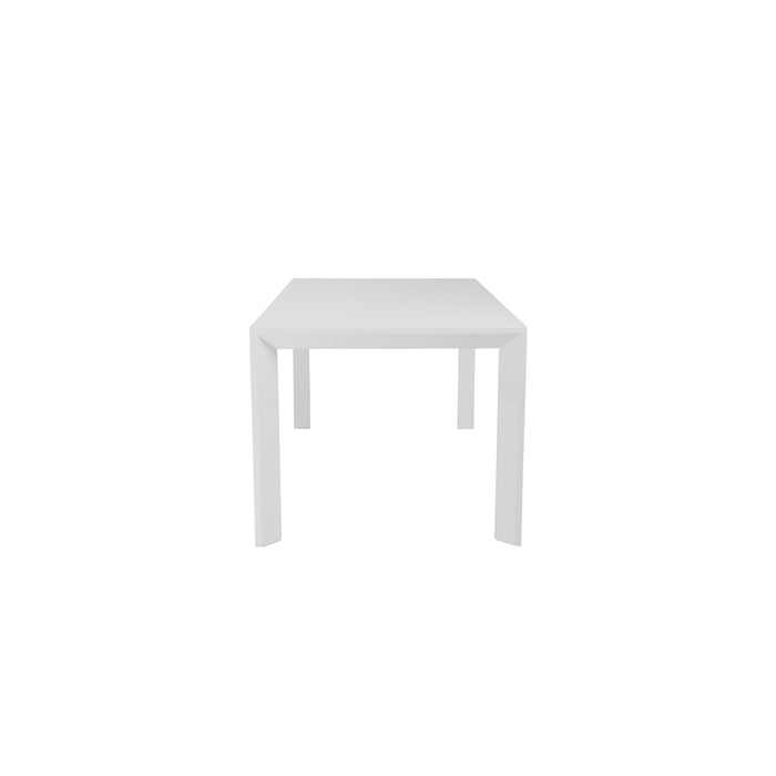 63" Wood Dining Table - White