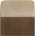 Velvet upholstered bench by Meridian Furniture with a sleek, modern design and plush fabric for stylish home seating.