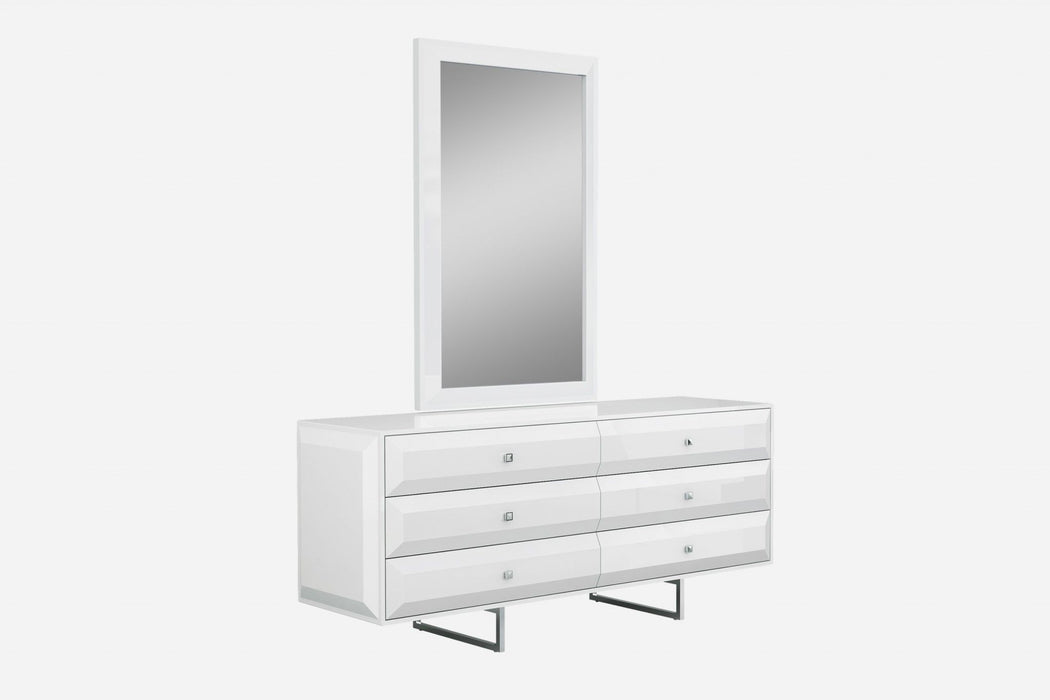 Double Dresser Extension - White