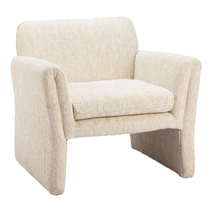 33" Upholstered Arm Chair - Beige