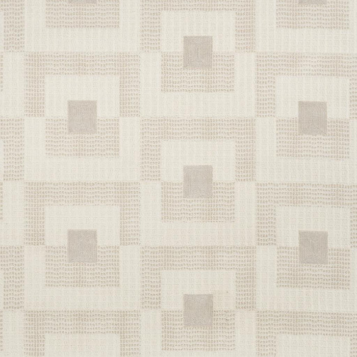 5' X 7' Geometric Power Loom Area Rug (572700) - Beige