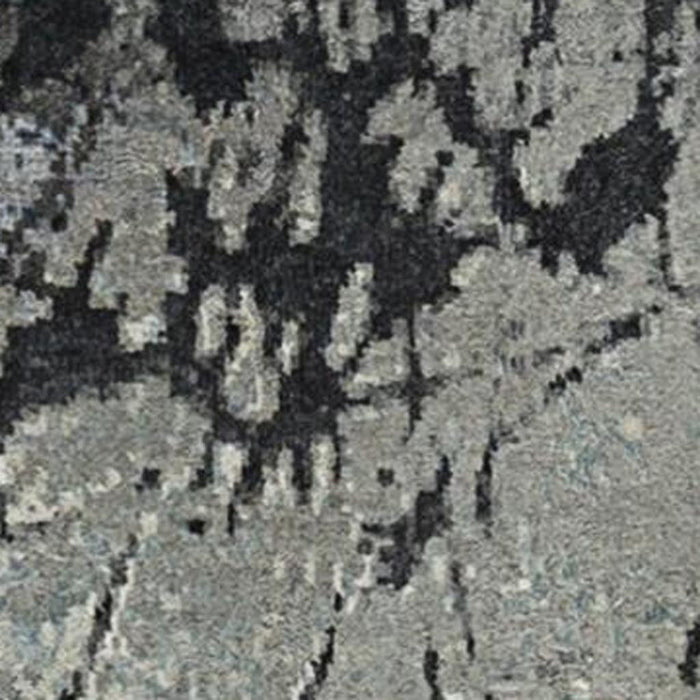 8' X 10' Abstract Hand Knotted Area Rug Wool Material - Blue