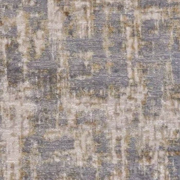 12' x 15' Abstract Area Rug - Gray And Gold