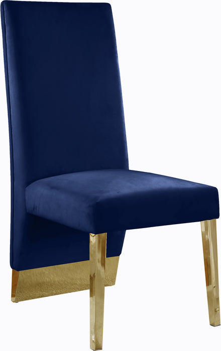 Porsha - Dining Chair with Gold Legs(Set of 2)