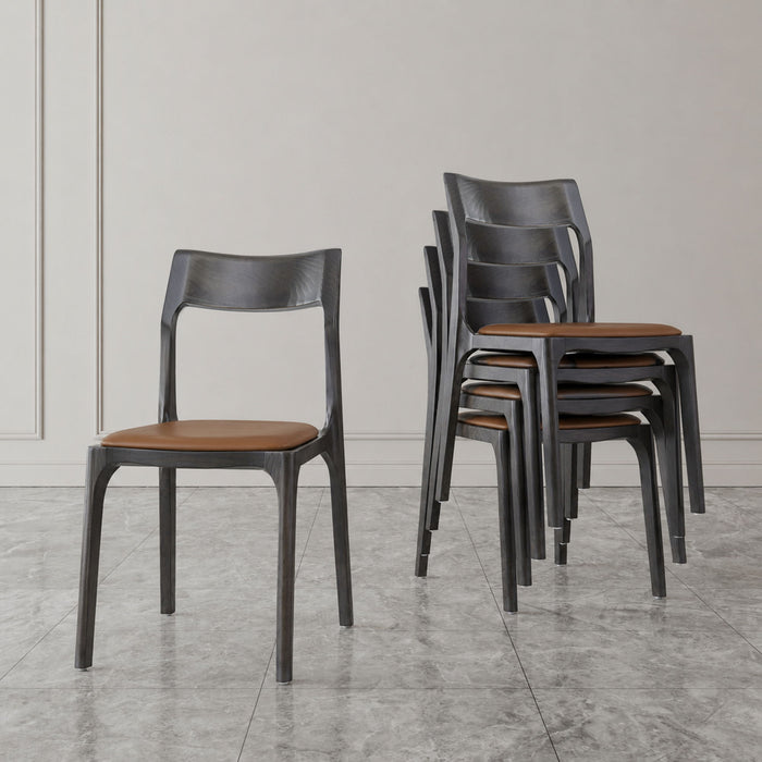 Moderno - Dining Chair (Set of 2) - Saddle