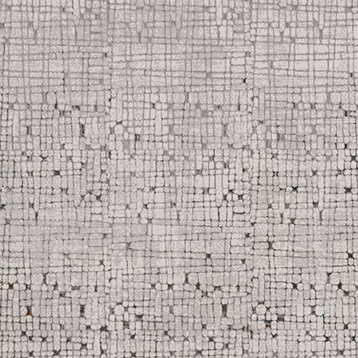 8' x 11' Abstract Area Rug - Charcoal And Ivory