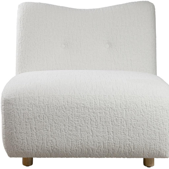 Fabric Side Chair - White