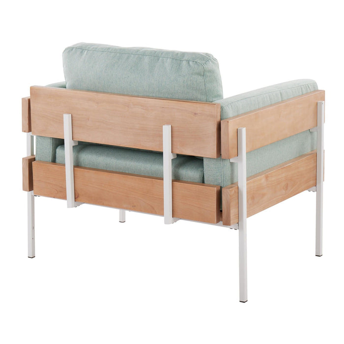 Kari - Accent Chair - Natural Green