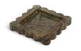 Marble tray by Meridian Furniture featuring a sleek, genuine marble surface with raised edges, ideal for serving or decor.
