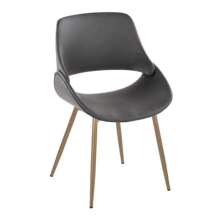 Fabrico - Chair (Set of 2) - Bronze Legs