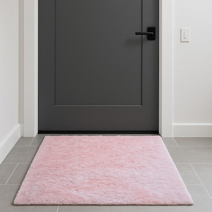 3' X 5' Shag Area Rug (571052) - Pink