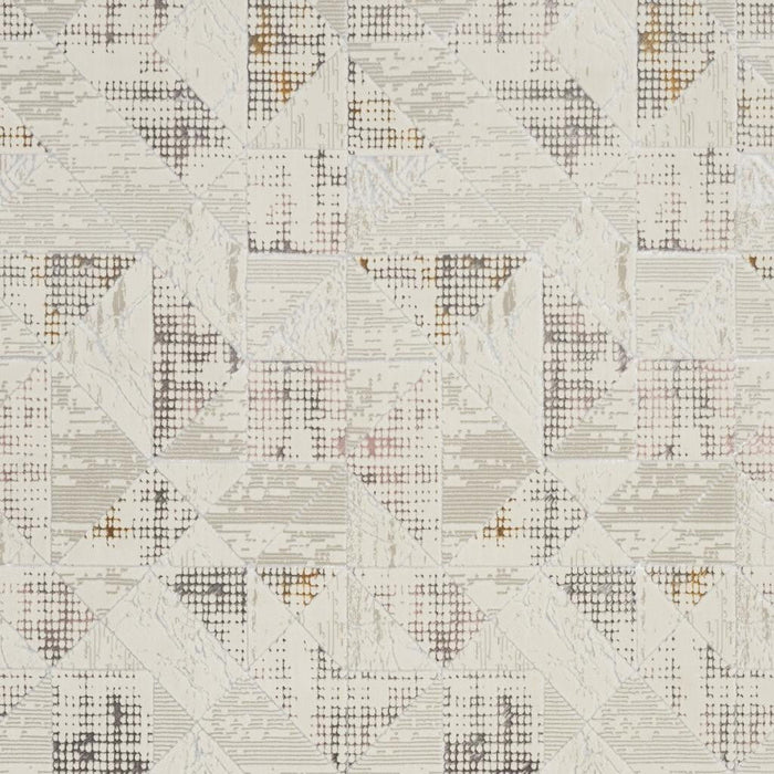 9' X 12' Geometric Area Rug (551373) - Cream