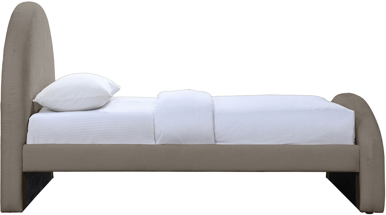 Andaz - Chenille Fabric Upholstered Bed