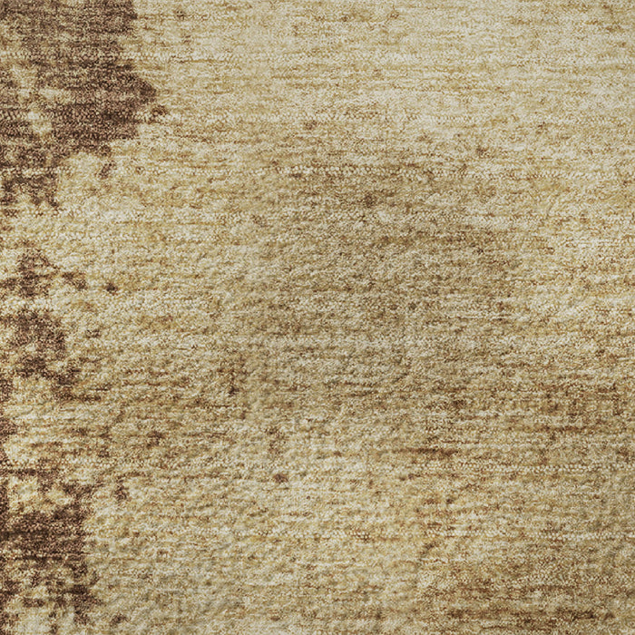 10' X 14' Abstract Washable Area Rug With UV Protection (707887) - Coffee / Beige