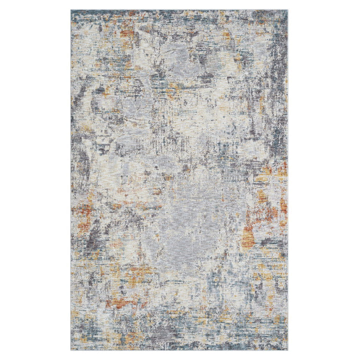 10' X 14' Abstract Area Rug (738080) - Gray / Brown