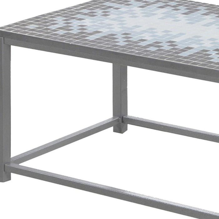 Metal Coffee Table - Gray