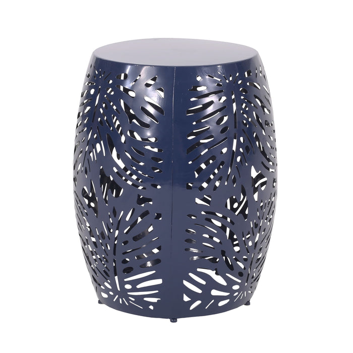 Modern Design Metal End Table, Large