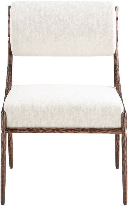 Bastille - Upholstered Dining Side Chair (Set of 2) - Bronze Frame