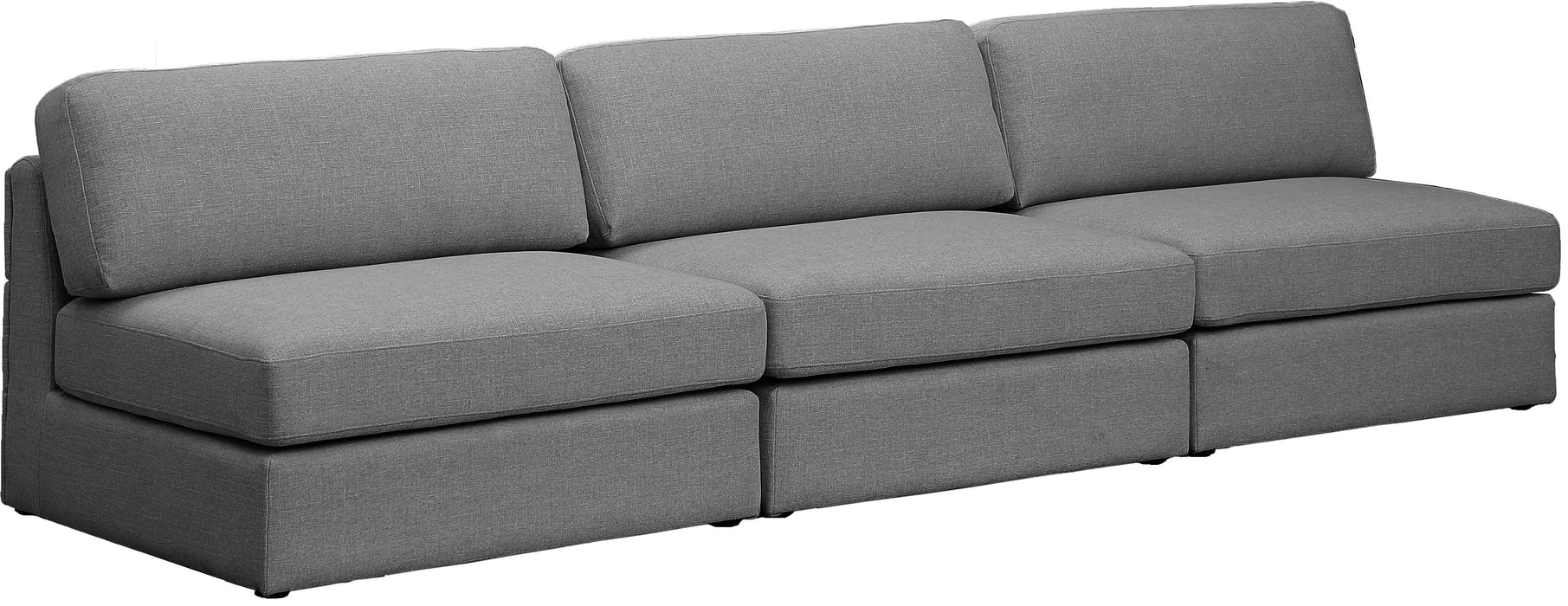 Beckham - Modular 3 Seats Armless Sofa