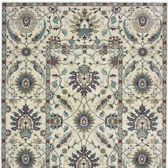 10' X 13' Oriental Area Rug (574499) - Ivory