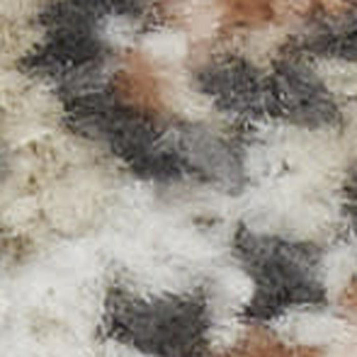 10' X 14' Floral Distressed Area Rug (573740) - Red