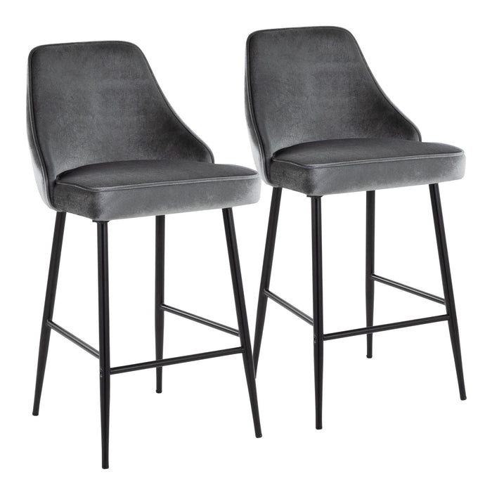 Marcel - 25" Fixed-Height Counter Stool (Set of 2)