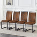 Giga dining chairs with ergonomic backrests, part of a chair set, featuring comfortable, stylish seating for dining rooms