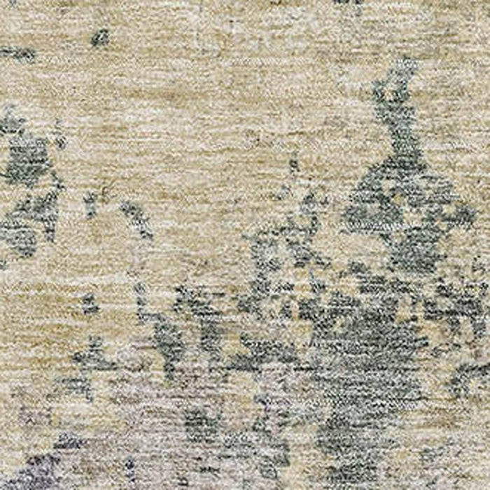 10' X 14' Abstract Washable Area Rug With UV Protection (687955) - Beige / Blue / Gray