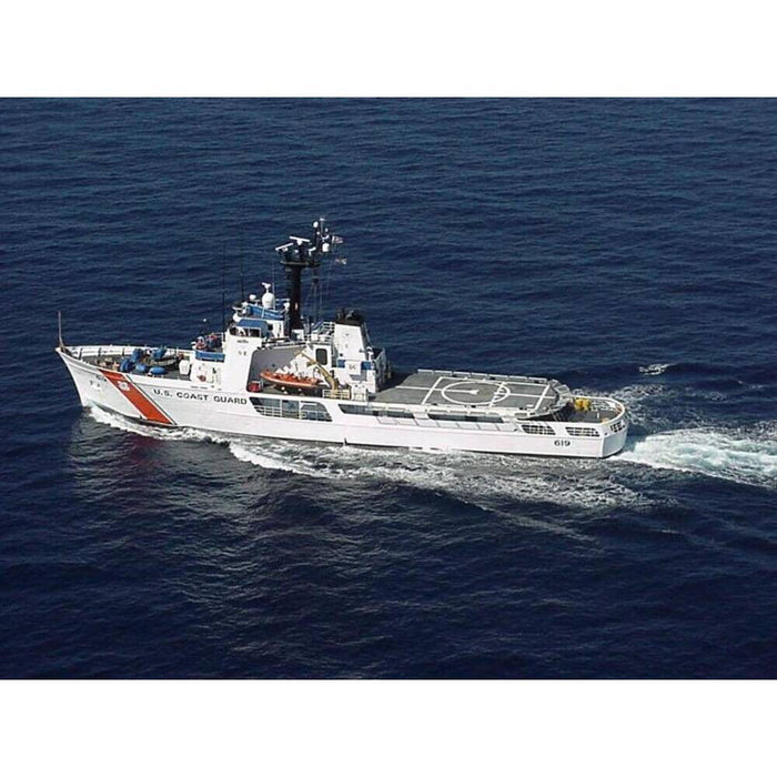 Hand Painted Model Boat (624520) - White