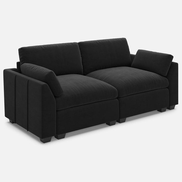 Modular Loveseat - Black