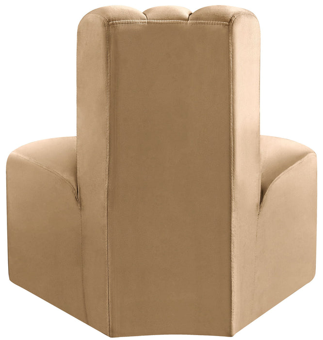 Arc - Velvet Reverse Corner Chair