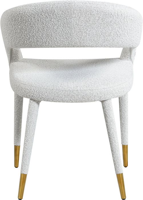 Destiny - Dining Chair - Cream - Fabric