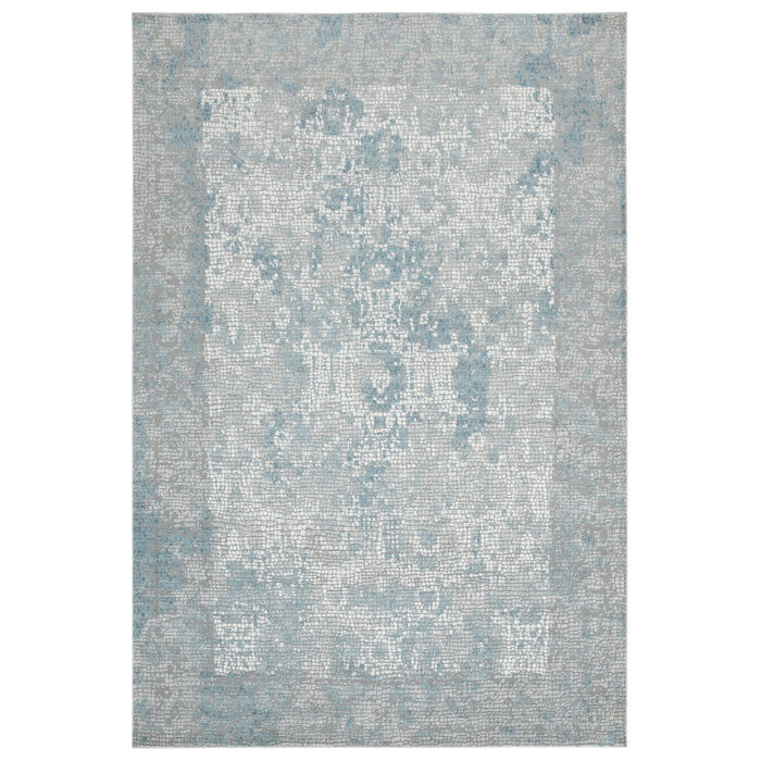 9' X 12' Medallion Area Rug - Gray