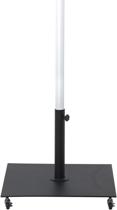 Amalfi - Aluminum Patio Umbrella - Black Base / White Pole