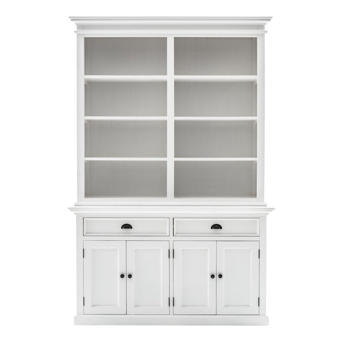 Adjustable Four Tier Bookcase (397123) - White
