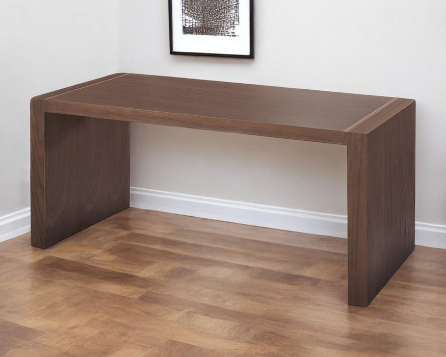 62" Wood Computer Desk - Brown