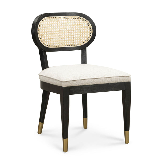 Cosette - Dining Chair - Black / Cream
