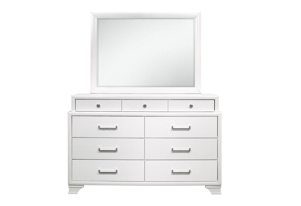 Jordyn - 5 Piece Full Bedroom Set - White