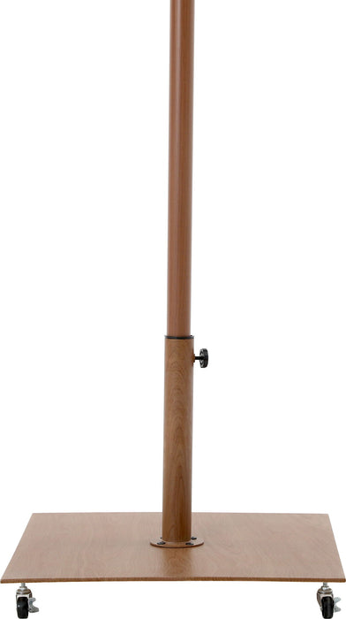 Fiji - Aluminum Patio Umbrella With Square Teak Base