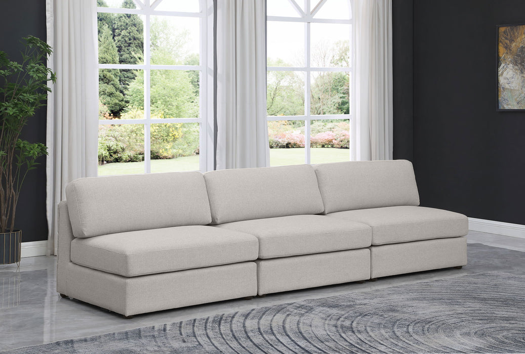 Beckham - Modular 3 Seat Armless Sofa