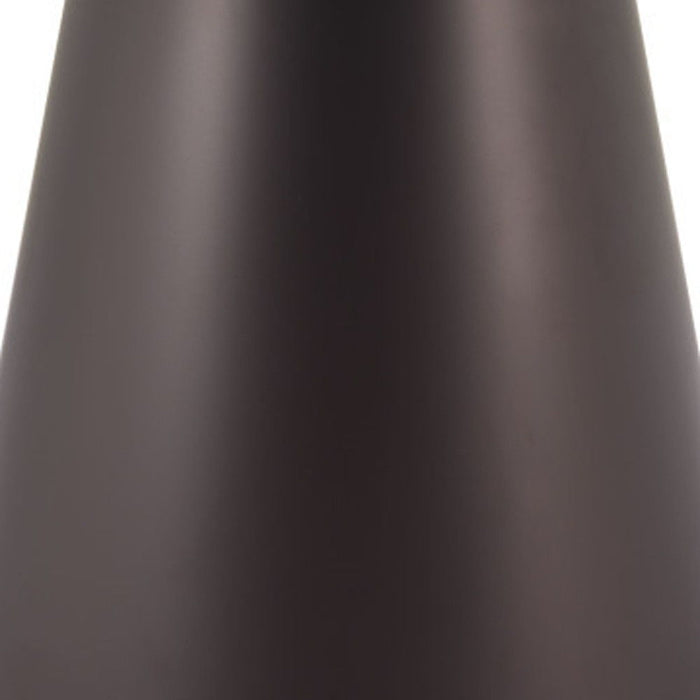 48" Steel Pedestal Base Round Top Dining Table - Beige