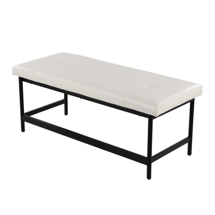 Fuji - Bench - Black Metal Base